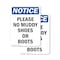 Signmission 18 in Height, 12 in Width, Plastic, Rectangle OS-2PACK-NS-P-1218-V-17533 - alternate 1
